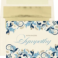 JAM Paper With Sincere Sympathy Cards, 25ct.