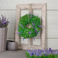 11" Lavender & Foliage Wreath
