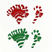 Glitter Candy Cane Die-Cut Stickers by Recollections™