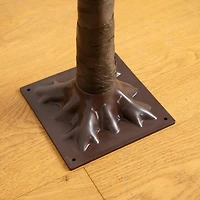 6ft. Pre-Lit Bright Autumn Eucalyptus Artificial Fall Tree with 420 Warm White LED Lights