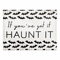 Bat Pattern Polyester Twill Placemat