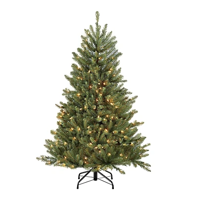 4.5ft. Pre-Lit Fraser Fir Artificial Christmas Tree