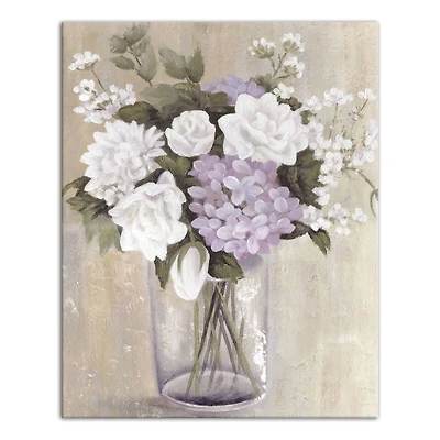 Floral Still Life 16" x 20" Canvas Wall Art