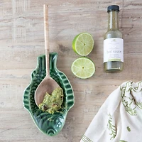 Hello Honey® 8.5" Maritime Fish Shape Stoneware Dish Set