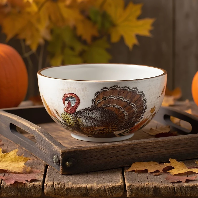 6" Turkey Ceramic Bowl by Ashland®