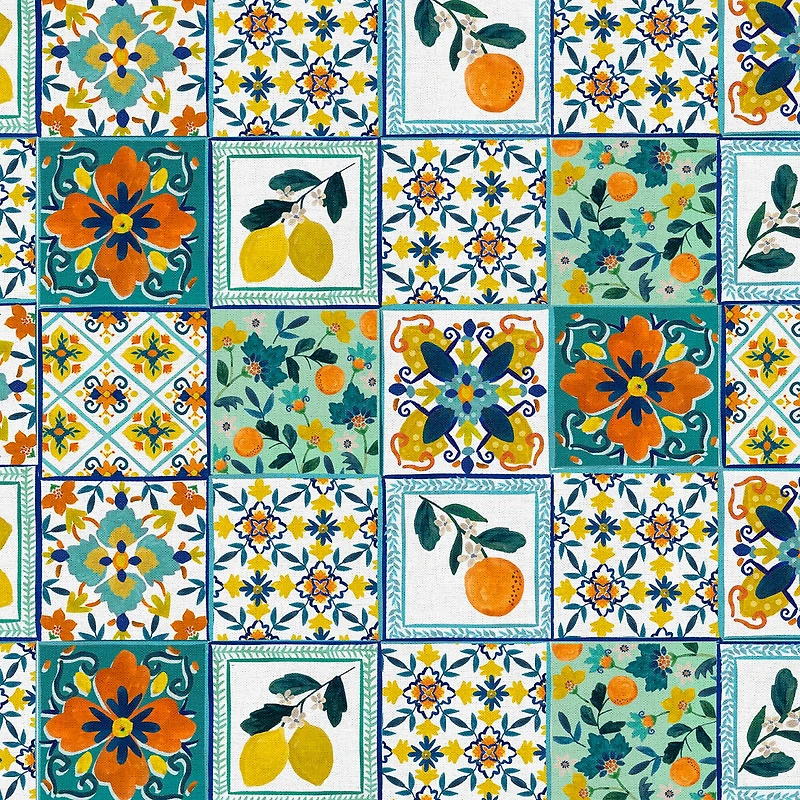 Fabric Editions Orchard Tile Cotton Fabric
