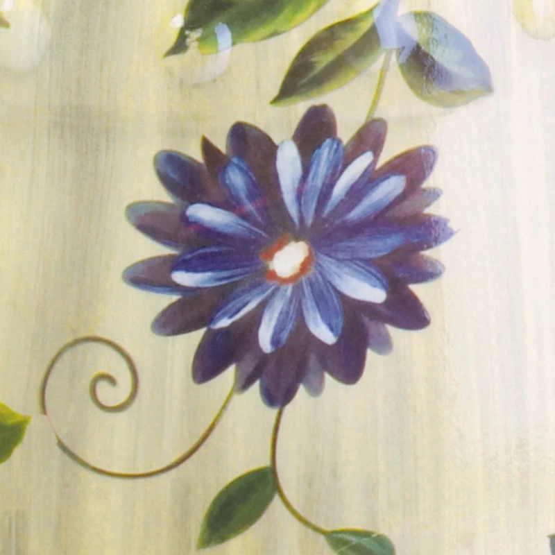 19" Butterfly Garden Ceramic Stool