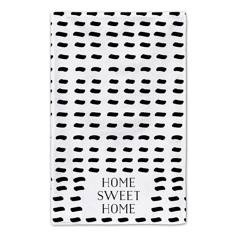Home Sweet Home Dashes 16" x 25" Tea Towel Set of 2
