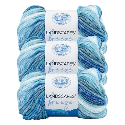 3 Pack Lion Brand® Landscapes® Breeze Yarn