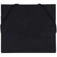 JAM Paper Black Kraft CD Size Portfolio