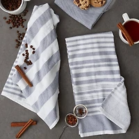 DII® French Blue French Terry Dish Towels, 3ct.