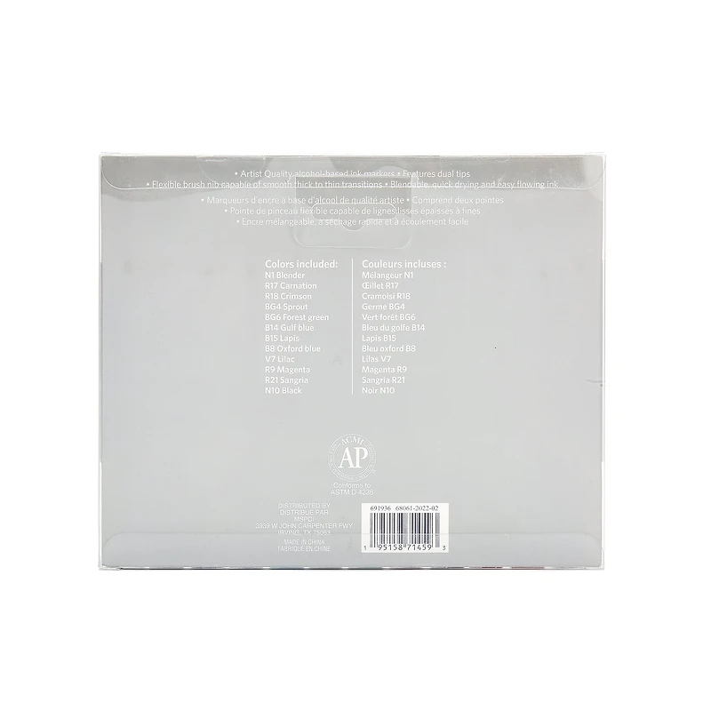 Dual Tip Jewel Tone Sketch Marker Set by Artist's Loft™