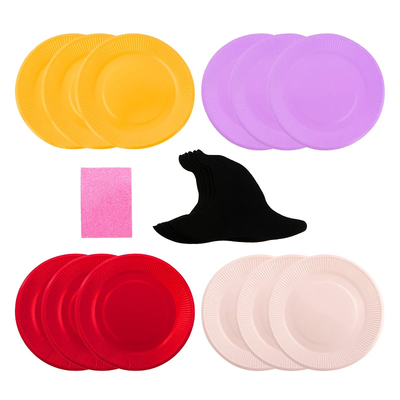 Jack-o'-Lantern Paper Plate Kit by Creatology™