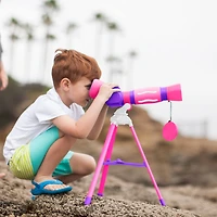 Educational Insights GeoSafari Jr. Pink My First Telescope