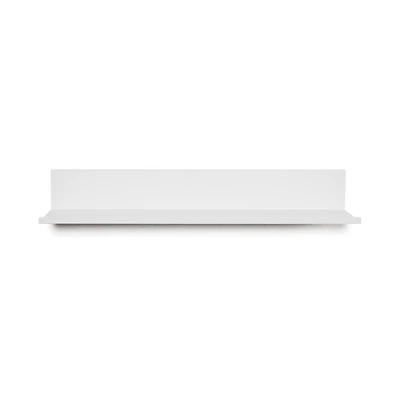 Hangz™ White No Stud 4" Depth Floating Shelf