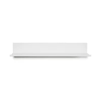 Hangz™ White No Stud 4" Depth Floating Shelf