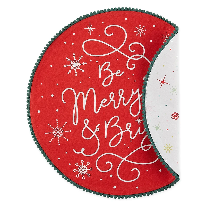 DII® Be Merry & Bright Embellished Placemats, 6ct.
