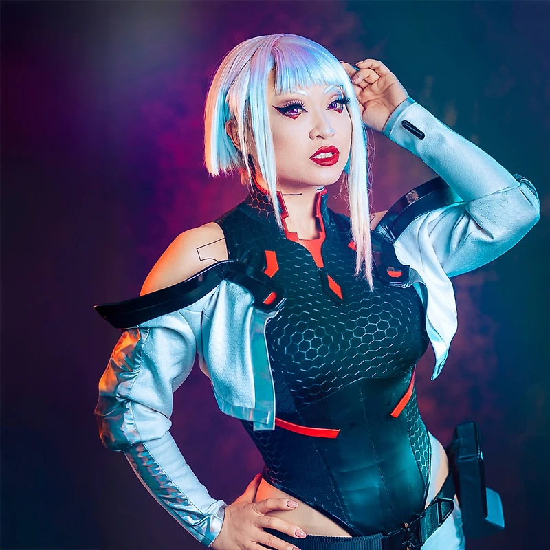 Cosplay by Yaya Han Metallic Silver 4-Way Stretch Fabric