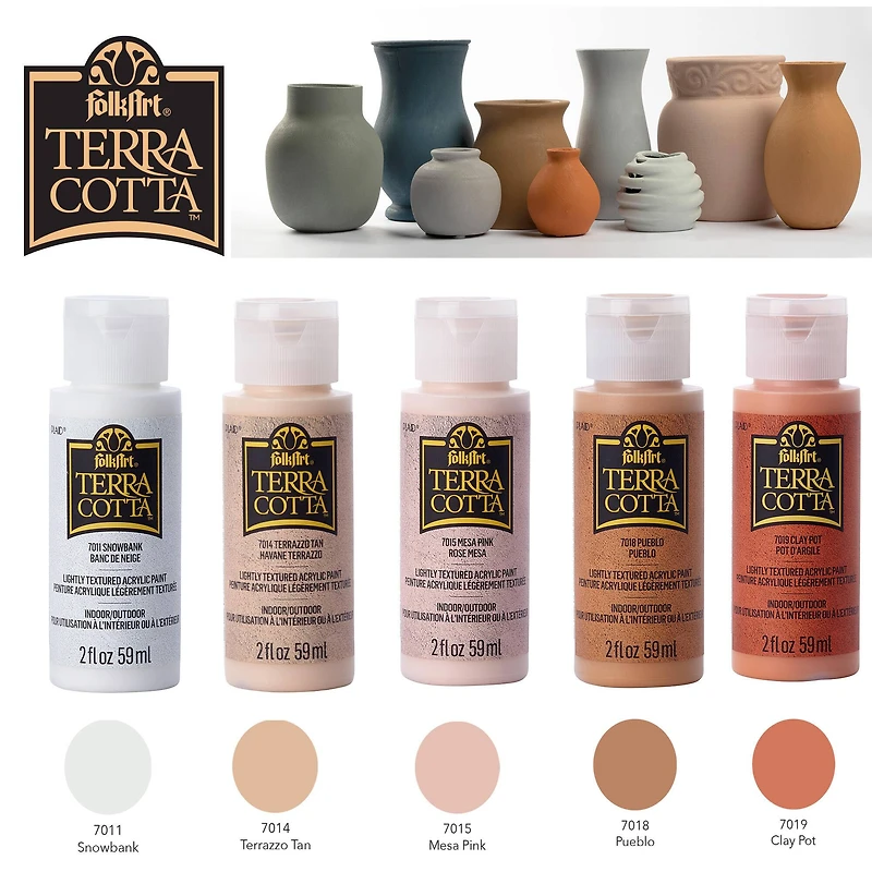 FolkArt® Terra Cotta™ Essential Acrylic Paint Set