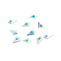 6.4mm Crystal AB Kite Glue-On Austrian Crystals by Bead Landing™, 10ct.