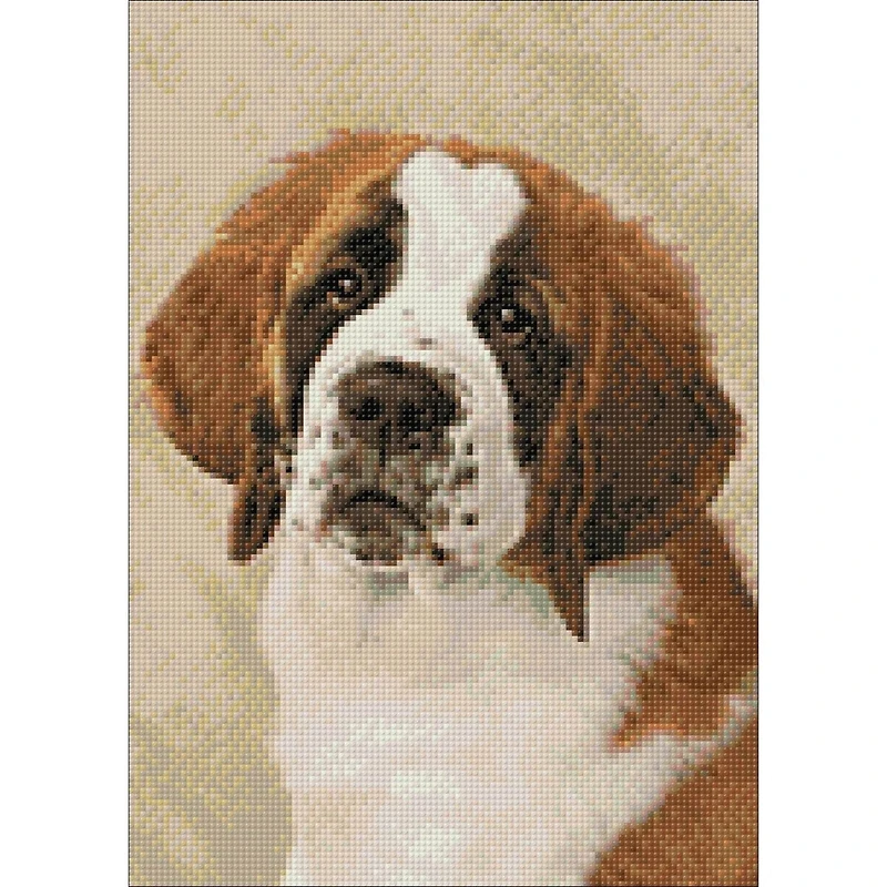 Crafting Spark St. Bernard Pup Diamond Painting Kit