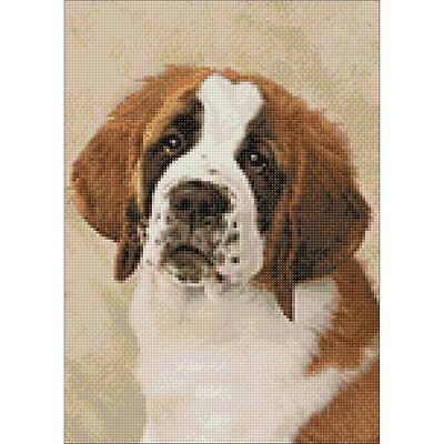 Crafting Spark St. Bernard Pup Diamond Painting Kit