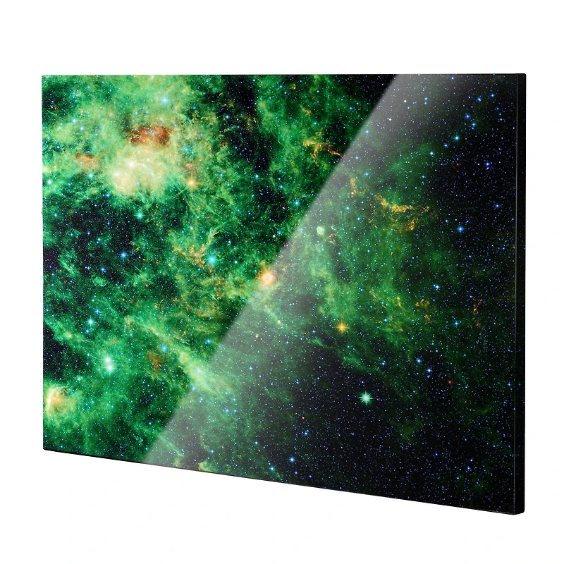 American Art Décor™ 36" NASA Stellar Ending Glossy Lacquer Canvas Wall Art Print