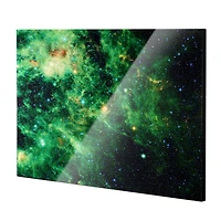 American Art Décor™ 36" NASA Stellar Ending Glossy Lacquer Canvas Wall Art Print