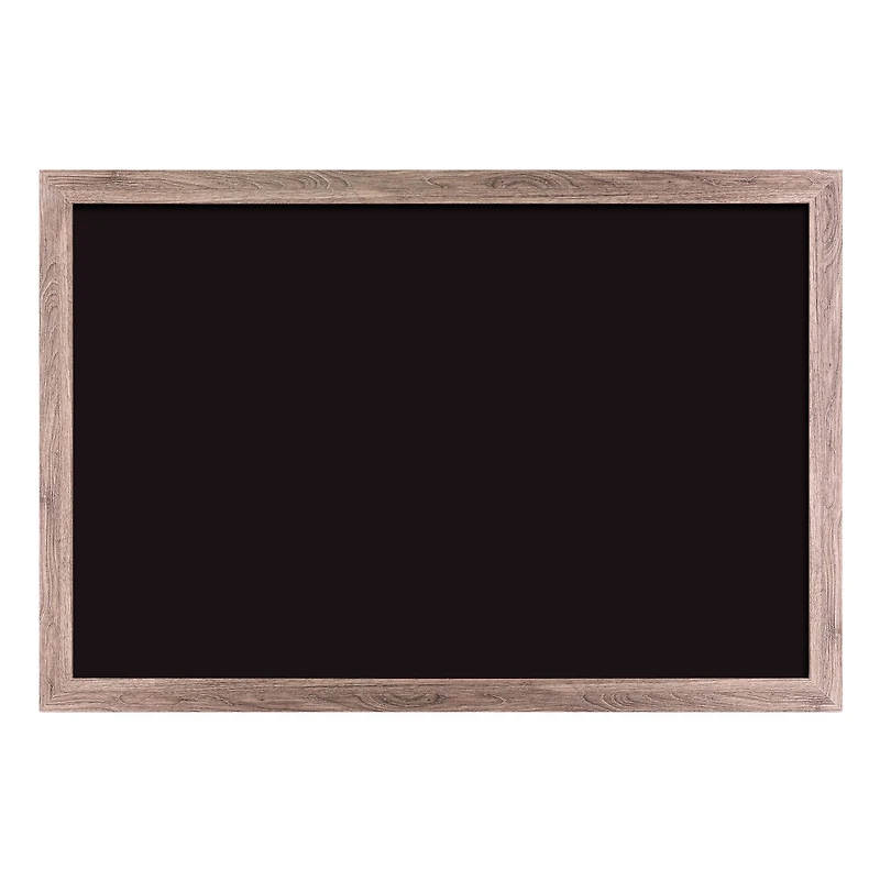 U Brands™ 36'' x 24'' Rustic Wood MDF Framed Chalkboard