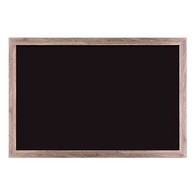U Brands™ 36'' x 24'' Rustic Wood MDF Framed Chalkboard