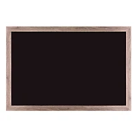 U Brands™ 36'' x 24'' Rustic Wood MDF Framed Chalkboard