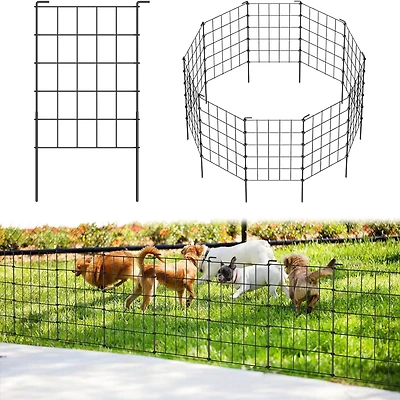 NEX™ 23.5" Black Rustproof Metal Wire Animal Barriers, 35ct.