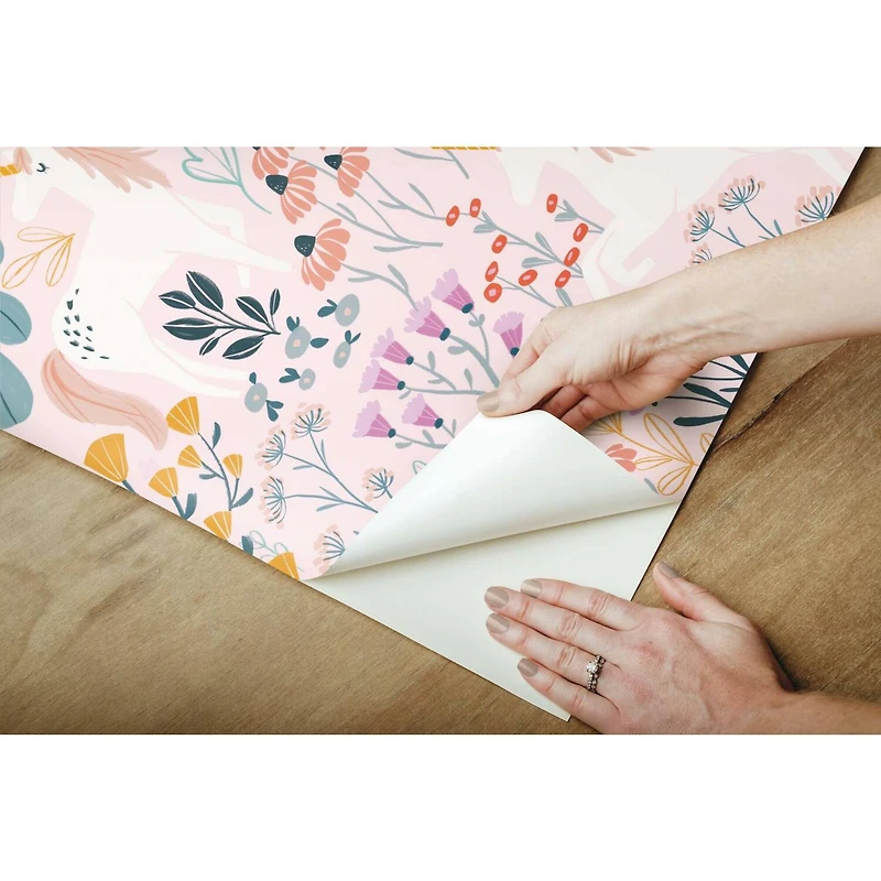 RoomMates Unicorn Paradise Peel & Stick Wallpaper