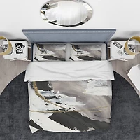Designart 'Glam Printed Arcs II' Glam Bedding Set