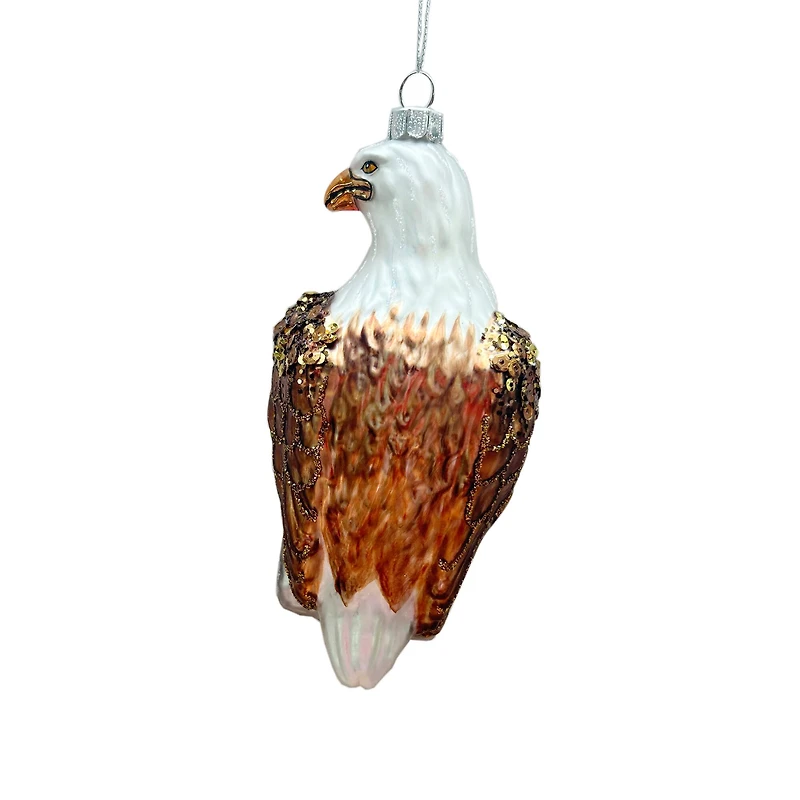 5" Eagle Glass Ornament by Ashland®