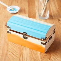 9" Ornate Wood Treasure Chest by Make Market®