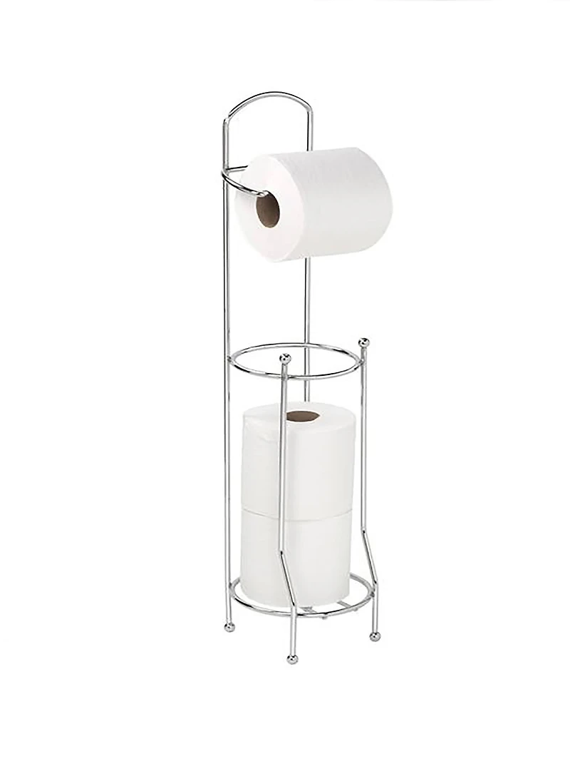 Bath Bliss Chrome Toilet Paper Holder & Dispenser