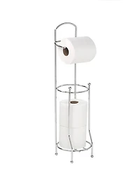 Bath Bliss Chrome Toilet Paper Holder & Dispenser