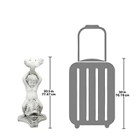 Design Toscano® 2.5ft. Boy on Dolphin Classical Garden Statue