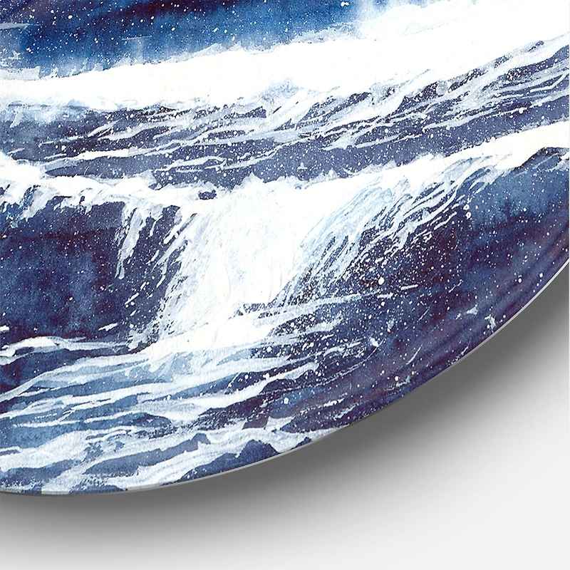 Designart - Lighthouse On The Rocky Island With Seagulls