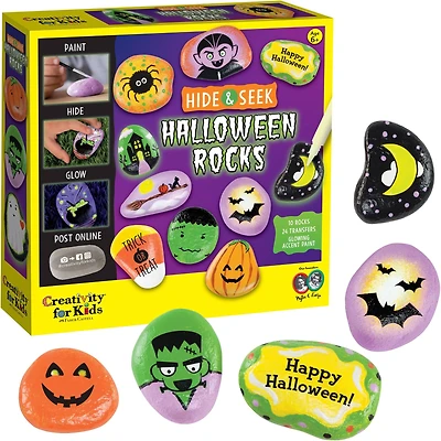 Creativity for Kids® Hide & Seek Halloween Rocks