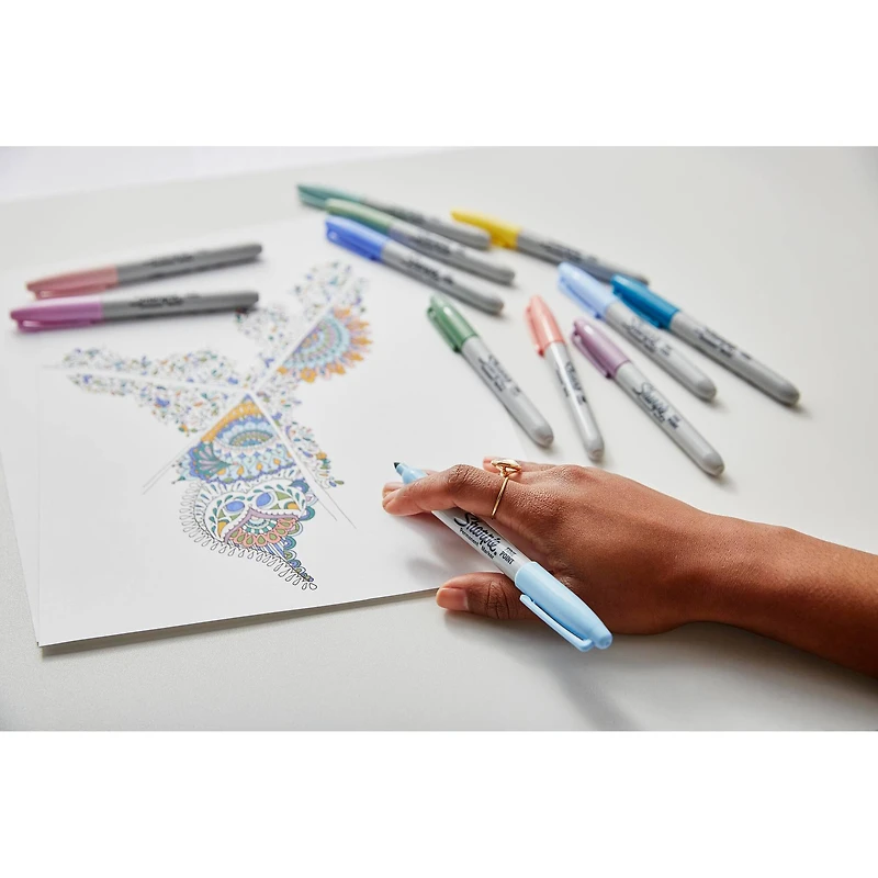 Mystic Gems Sharpie® Fine Point Permanent Markers, 12ct.