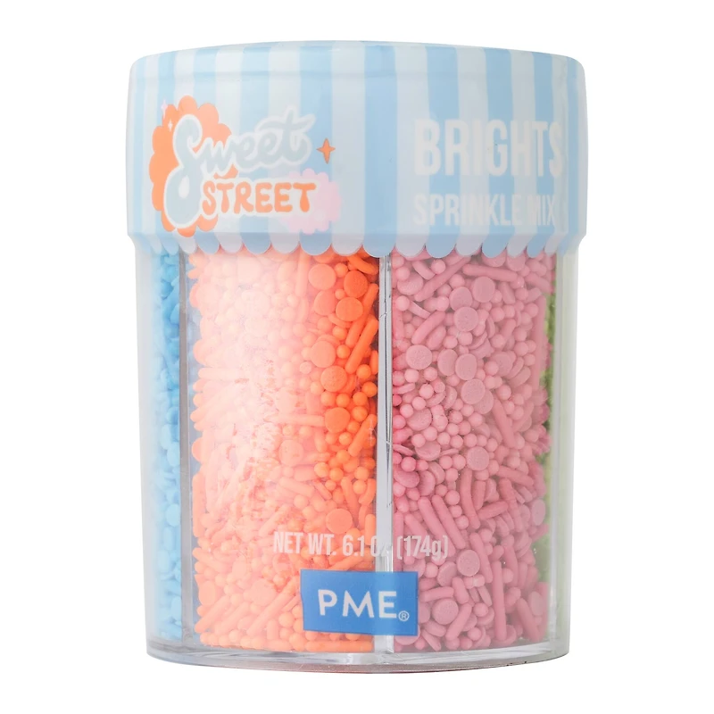 PME Cake Sweet Street® Brights Sprinkle Mix