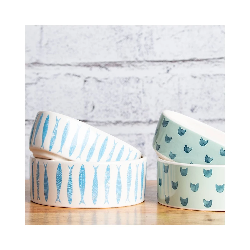 Park Life Designs Faro 5.25" Oval Cat Dish