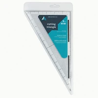12 Pack: Art Alternatives 60° Acrylic Cutting Edge Triangle, 10"