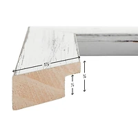 Pack Craig Frames Jasper Marshmallow White Picture Frame