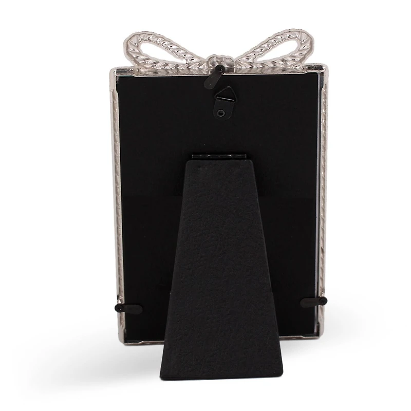 4" x 6" Rope with Bow Metal Frame by Studio Décor