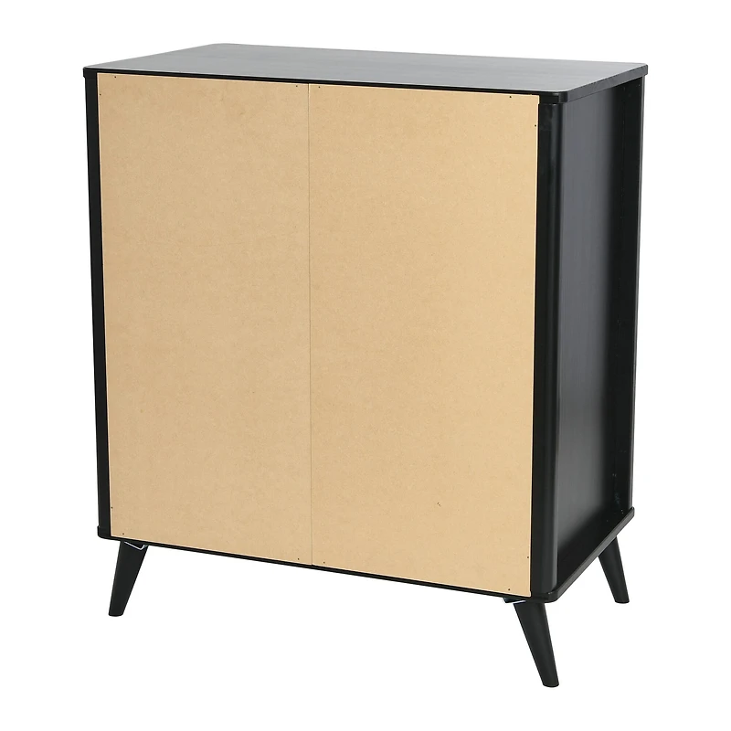 Hello Honey® 37.5" Yume Mid Century Modern Solid Wood 3-Drawer Dresser Chest