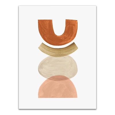 Midcentury Balance 12" x 16" Canvas Wall Art