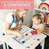 Hadley Designs 11" x 17" Boho Parts of Speech Language Arts and Grammar Laminated Posters Set